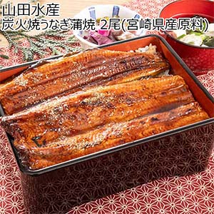 山田水産 炭火焼うなぎ蒲焼 2尾(宮崎県産原料)【イオンゴールドカード会員さま限定特別セール6月】