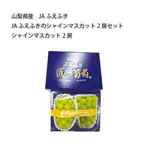 山梨県産 JAふえふき JAふえふきのシャインマスカット2房セット(シャインマスカット2房)【お届け期間:7月5日〜8月15日】【KN】