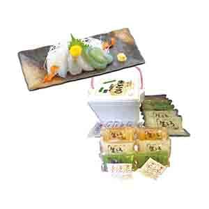 茨城 袋田食品 生とろさしみこんにゃくセット(3種6個入)【お届け期間:7月1日〜9月10日】【KN】