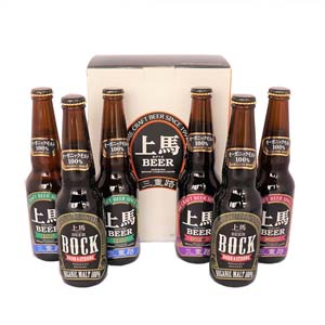 三重路上馬ビール 上馬ビール(有機)330ml6本 【お届け期間：8月7日〜8月12日】【お盆ごちそう特集】