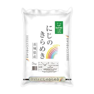 【令和7年産】【精米】茨城県産 にじのきらめき 5kg【KN】