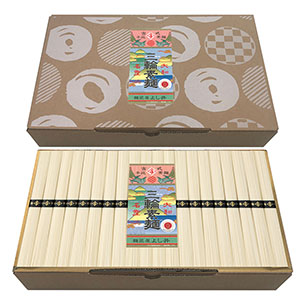 奈良 よし井 お徳用三輪そうめん ファミリータイプ2kg化粧箱入 三輪素麺50g×40束【お届け期間:7月20日〜8月10日】【超！ナツ夏祭り】【NN】