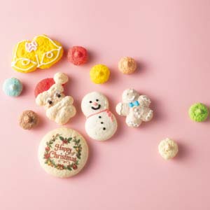 MACARON ET CHOCOLAT マカロンボーロクリスマス M【冬の贈りもの・お歳暮】