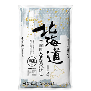 【令和7年産】【精米】ミエライス イエスクリーン北海道ななつぼし5kg【CB】