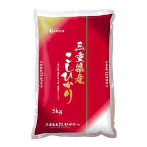 【令和7年産】【精米】ミエライス 三重県産こしひかり 5kg【CB】
