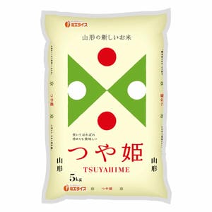 【令和7年産】【精米】ミエライス 山形県産つや姫5kg【CB】