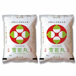 【令和7年産】【精米】ミエライス 山形県産雪若丸10kg(5kg×2)【CB】