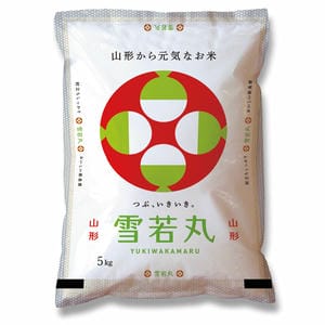 【令和7年産】【精米】ミエライス 山形県産雪若丸5kg【CB】