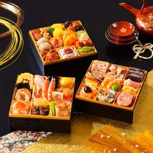 東京正直屋 和洋中おせち三段重 「吉祥」【2〜3人前・43品目】【イオンのおせち】