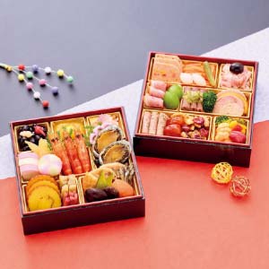 京都・木屋町温石左近太郎＆丸太町和洋Creative Cuisineやまだ監修 和洋二段重【2人前・41品目】【イオンのおせち】