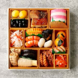 日本料理 なだ万 冷凍おせち「珠寿」【2人前・18品目】【イオンのおせち】