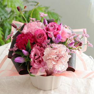 敬老アレンジ「花色あかり」【敬老の日】