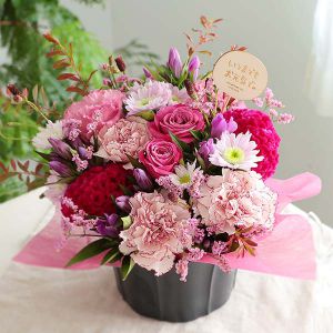 敬老アレンジ「感謝の彩り」【敬老の日】