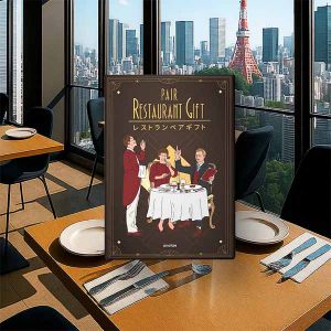 ペアカタログギフト・レストラン(GOLD)【年間ギフト】