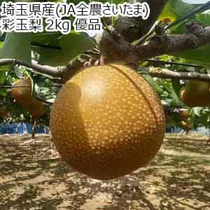 埼玉県産(JA全農さいたま) 彩玉梨 2kg 優品【限定50点】【お届け期間：9月1日〜9月30日】【サマーセール】