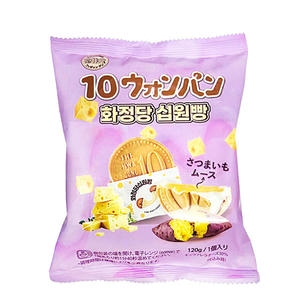 花井堂 10ウォンパン さつまいも味 120g【＠FROZEN】