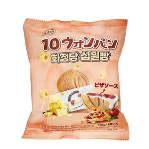 花井堂 10ウォンパン ピザ味 120g【＠FROZEN】