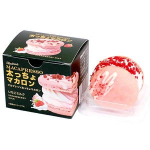 InStyleJapan 太っちょマカロン いちごミルク 1個入【＠FROZEN】