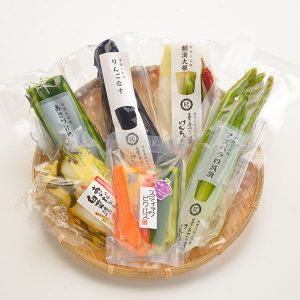 島根 けんちゃん漬 手づくり漬物6品セット(あさづけ胡瓜・アスパラの浅漬・スティックピクルス・食べ切りパックりんご茄子・食べ切りパック割漬大根 他)【NN】