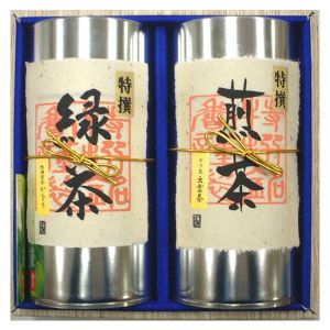島根 森山園 銘茶セット(熱湯煎茶かをり120g・やぶ北出雲茶120g)【NN】