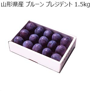 山形県産 プルーン プレジデント 1.5kg 【限定50点】【お届け期間：9月10日〜10月10日】【お買い得セール8月】
