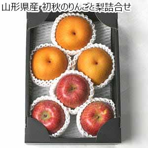 山形県産 初秋のりんごと梨詰合せ【限定100点】【お届け期間：9月15日〜10月15日】【秋のうまいもの市】