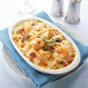 帝国ホテルキッチン 海老と帆立のマカロニグラタン 220g【＠FROZEN】