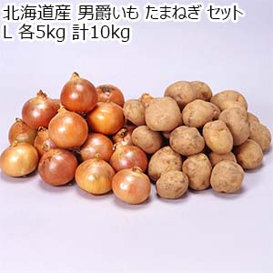 北海道産 男爵いも たまねぎ セット 計10kg【お届け期間：10月10日〜11月25日】【オクトーバーフェスト】【おいしいお取り寄せ】