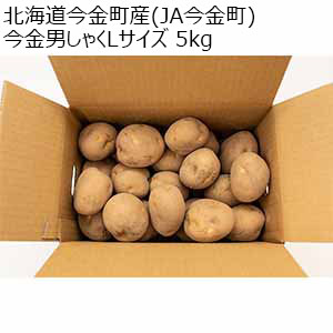 北海道今金町産(JA今金町) 今金男しゃく Lサイズ 5kg【お届け期間：10月10日〜10月31日】【オクトーバーフェスト】【おいしいお取り寄せ】