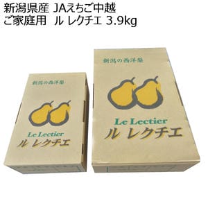 新潟県産 JAえちご中越 ご家庭用 ルレクチェ 3.9kg【お届け期間:11月21日〜12月30日】【KN】