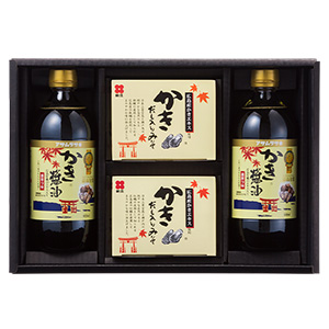広島 新庄みそ かきだし入りみそ・かき醤油詰め合せ【冬の贈りもの・お歳暮】【NN】