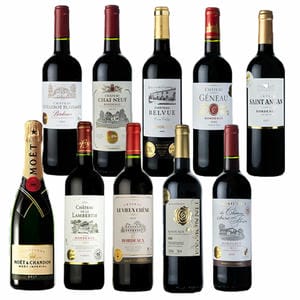 モエ・エ・シャンドンとフランス金賞ワイン10本セット 750ml×10本【限定9点】【ブラックフライデー】