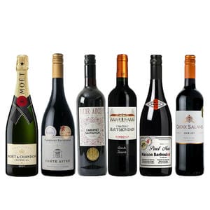 モエ・エ・シャンドン入り！フランス金賞赤ワイン6本セット 750ml×6本【限定4点】【ブラックフライデー】