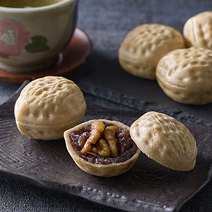 中津菓子かねい くるみ最中15個入【おいしいお取り寄せ】