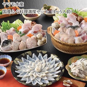 山口 ヤマモ水産 国産ふぐ料理満喫セット(4〜5人前)【お届け期間:11月11日〜1月10日】【旬鮮便】【NN】