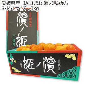 愛媛県産 JAにしうわ 濱ノ姫みかん S・M・Lサイズ 3kg【お届け期間:11月20日〜12月28日】【MK】
