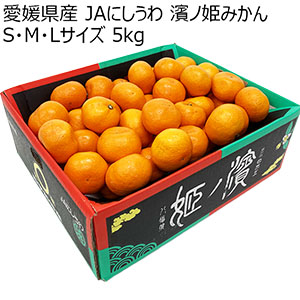 愛媛県産 JAにしうわ 濱ノ姫みかん S・M・Lサイズ 5kg【お届け期間:11月20日〜12月28日】【MK】