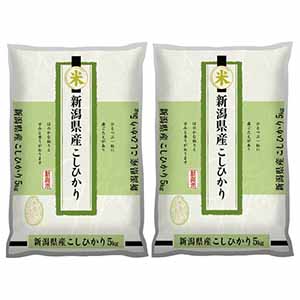 神明 【新米】【令和8年産】【精米】新潟県産こしひかり 10kg(5kg×2袋)【お買い得セール10月】