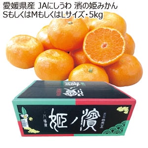 愛媛産 JAにしうわ 濱の姫みかん SもしくはMもしくはLサイズ・5kg【お届け期間:11月8日〜12月31日】【ブラックフライデー】【KN】