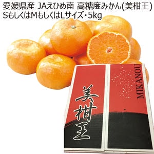 愛媛産 JAえひめ南 高糖度みかん[美柑王] SもしくはMもしくはLサイズ・5kg【お届け期間:11月8日〜12月31日】【ブラックフライデー】【KN】