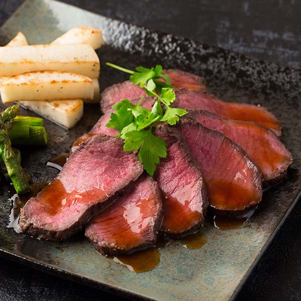 【フレンチシェフ 三國清三推奨品】 北海道産牛ローストビーフ 400g