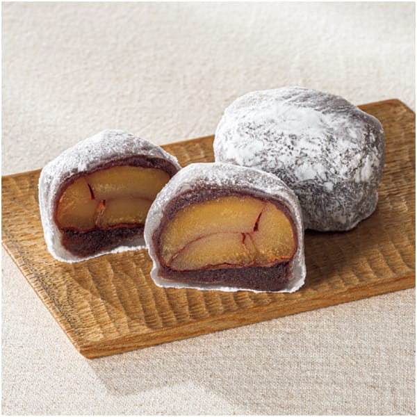 中津川の老舗栗専門店「新杵堂」のまるごと渋皮栗大福