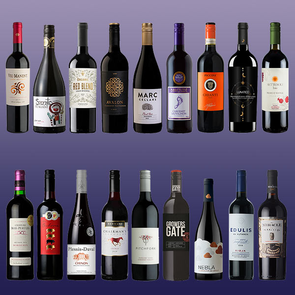 世界の赤ワイン6本セット　商品画像1