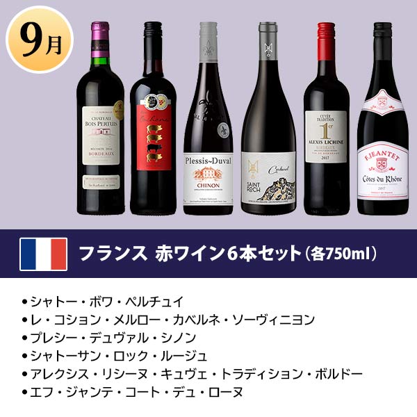 世界の赤ワイン6本セット　商品画像6